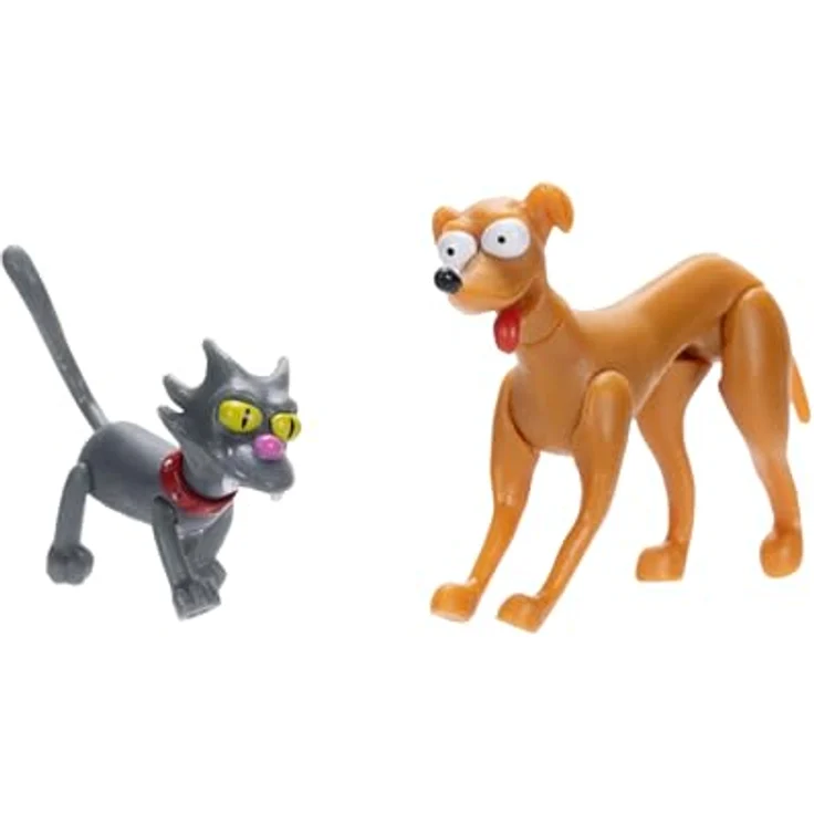 Jakks Pacific Simpsons Minifiguren 7er-Pack, 6 cm große Actionfiguren mit Homer, Marge, Bart, Lisa, Maggie, Hund und Katze – Bild 5