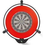 Scolia Home 2, Darts Autoscoring-System mit Karella PU Surround, rote Beleuchtung und WLAN-Funktion