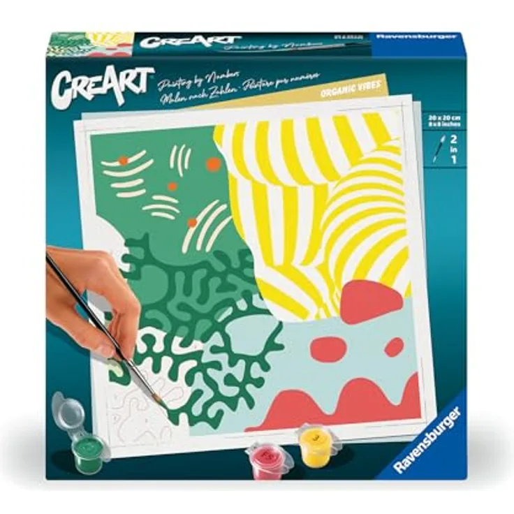 Ravensburger CreArt - Malen nach Zahlen 23637 - Organic Vibes - ab 12 Jahren