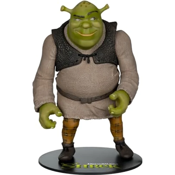 McFarlane Toys - DreamWorks Shrek-Figur, 30,5 cm, detailgetreu aus PVC-Kunststoff, inkl. Figurenbasis und Sammelkunstkarte – Bild 4