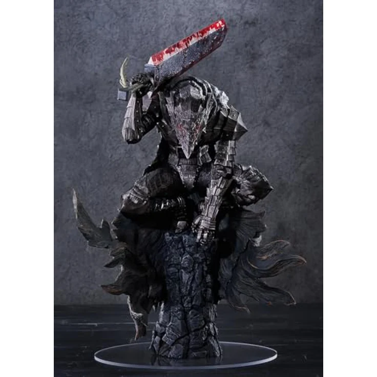 Max Factory Berserk Pop Up Parade PVC Statue Guts (Berserker Armor), 38 cm, detailreiche Sammelfigur in Fensterbox – Bild 4