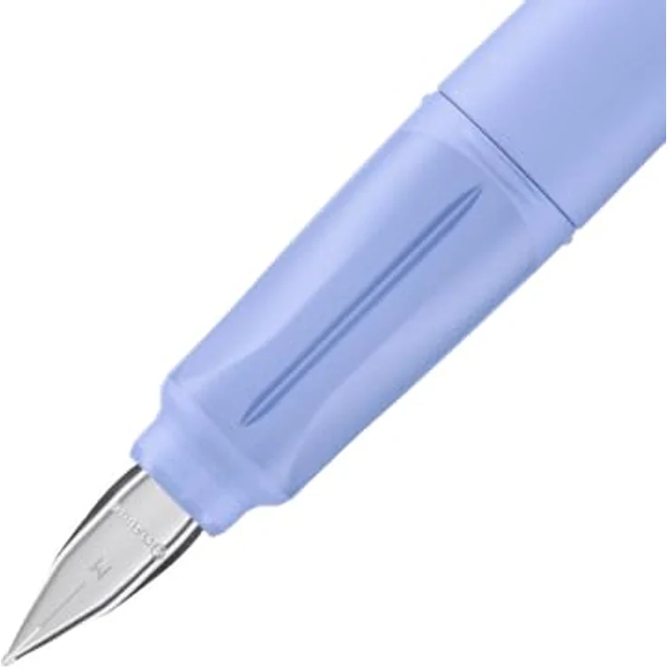 STABILO Füllfederhalter Füller Easy Buddy M-Feder Wolkenblau Soft-Griffzone – Bild 3