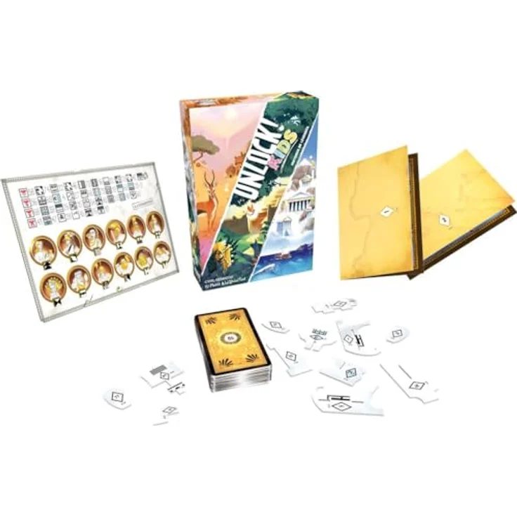 Space Cowboys Unlock! Kids : Histoires de Légendes - Kooperatives Brettspiel für Kinder ab 6 Jahren, 6 Abenteuer in mythologischen Welten, Spieldauer 20 Minuten – Bild 2