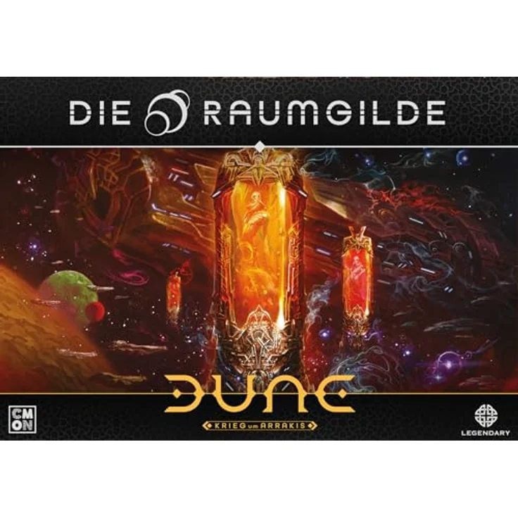 CMON, Dune: Krieg um Arrakis – Die Raumgilde, Erweiterung, Expertenspiel, Strategiespiel, 2-4 Spieler, Ab 14+ Jahren, 120 Minuten, Deutsch, Brettspiel – Bild 2