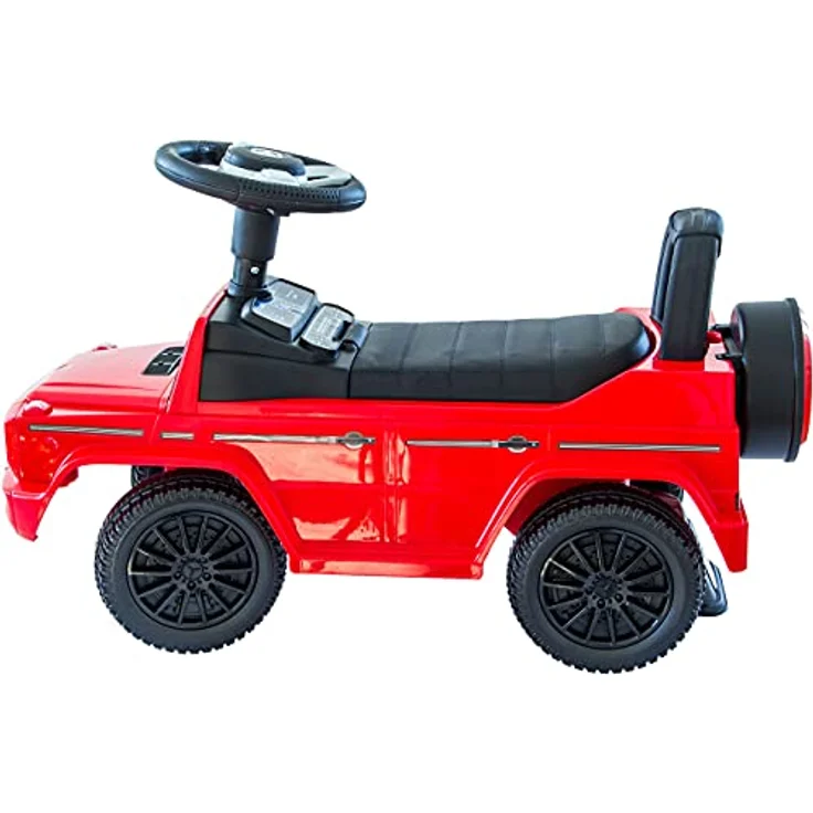 NATIV Rutscherauto Mercedes G350d, Babyrutscher mit leisen Kunststoffrädern, Kinderfahrzeug, Rutschauto – Bild 4