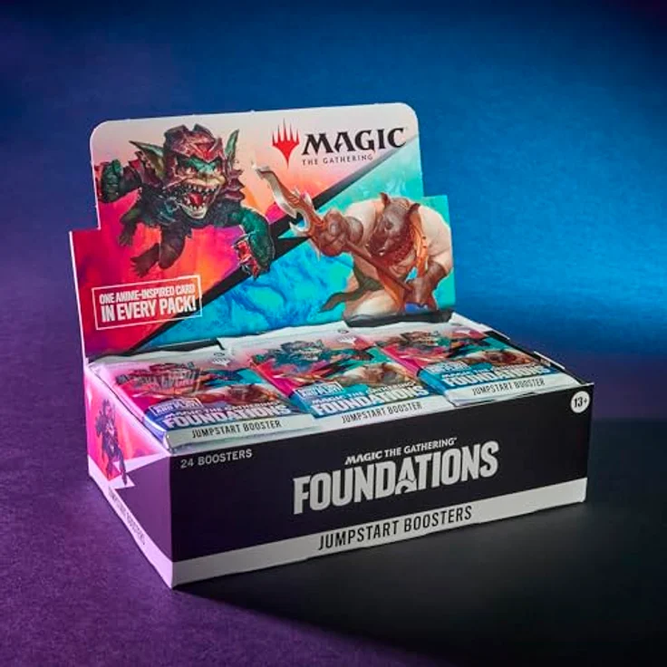Wizards of the Coast Magic: The Gathering Foundations Jumpstart Booster, 20 Karten mit Anime-Art und 1 Rare/Mythic Rare, Englisch – Bild 3