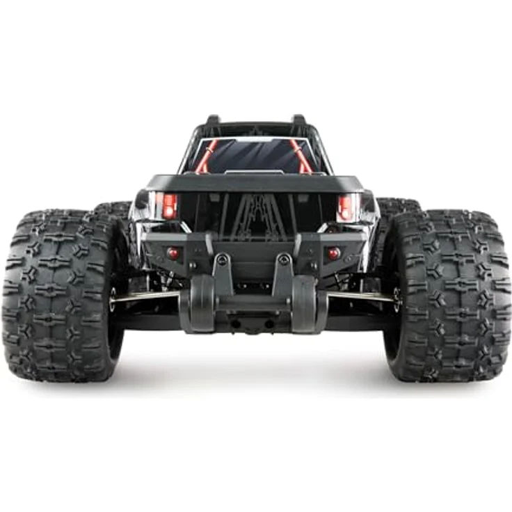 Amewi Hyper Go MTX10 Monstertruck Brushless 1:10 ARTR schwarz, Ferngesteuertes Auto mit Metallantriebsteilen und LED-Beleuchtung – Bild 5