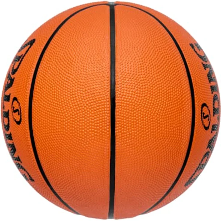 Spalding Layup TF50, Gummibasketball für Indoor/Outdoor, Größe 6, optimale Ballkontrolle und Grip – Bild 4