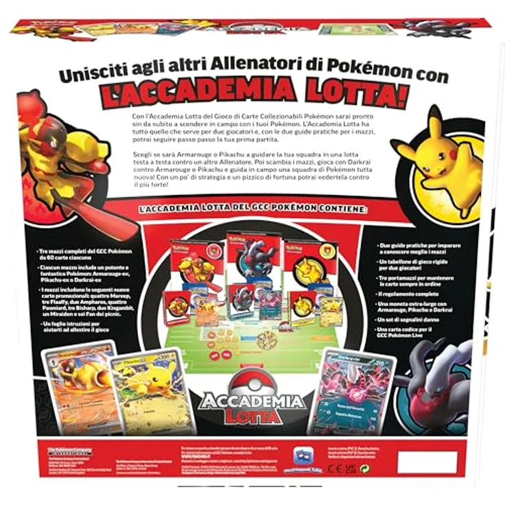 Nintendo Pokémon Academy Fight 2024 TCG Sammlerkartenspiel, 2 Decks für 2 Spieler, inkl. Spielanleitungen, ab 6 Jahren – Bild 4