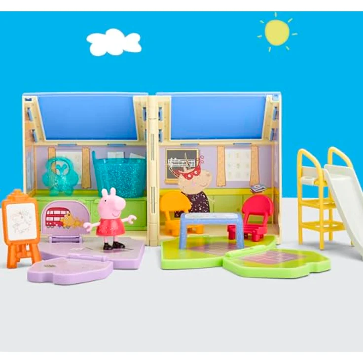 Hasbro PEP Peppas aufklappbare Spielgruppe, Spielset mit Peppa Figur und 7 Accessoires, kreativ für Kinder ab 3 Jahren – Bild 3
