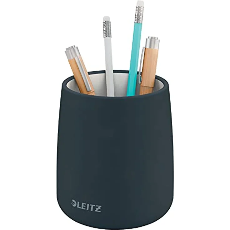 Leitz Stifteköcher, Stiftehalter aus Keramik, Samtgrau, Cosy-Serie, 53290089 – Bild 5