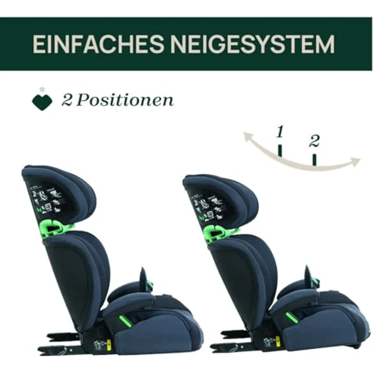 Chicco Autokindersitz QUIZY I-SIZE, Kindersitz mit ONE-STEP-SYSTEM, ECE R129/03, ab: 3 Jahre, bis: 12 Jahre – Bild 4