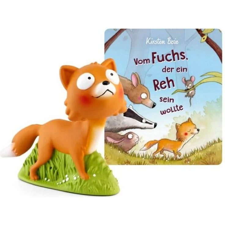 Tonies Hörspielfigur Vom Fuchs, der ein Reh sein wollte, von Kirsten Boie, empfohlen ab 6 Jahren, 110 Minuten Laufzeit – Bild 1