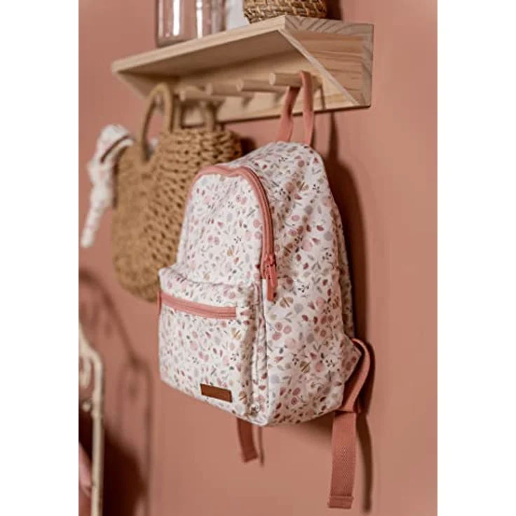 Little Dutch Flowers & Butterflies Rucksack Rose Rosa – Bild 6