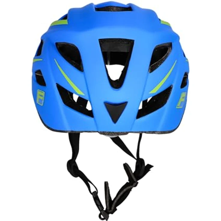 FISCHER Erwachsene Fahrradhelm, Radhelm, Cityhelm, Mountainbike-Helm Urban Montis, L/XL, 58-61cm, weiß blau, mit beleuchtetem Innenring-System – Bild 5