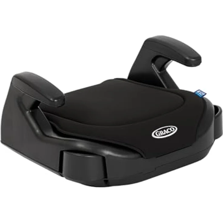 Graco Booster Basic R129 Autokindersitz, leicht und mit ausziehbaren Becherhaltern, blau – Bild 2