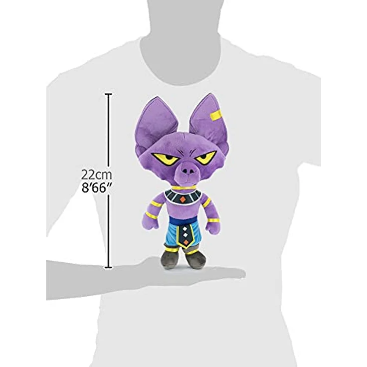 Play by Play Dragon Ball Super Plüschfigur, Beerus (23-27cm) - Super Soft Qualität – Bild 4