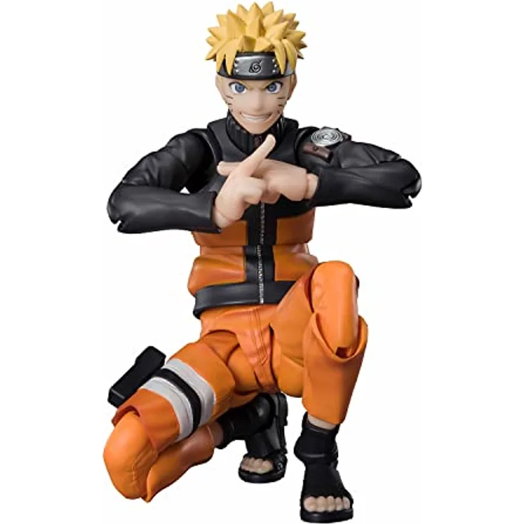 BANDAI TAMASHII NATIONS Naruto - Naruto Uzumaki Jinchuuriki - Statuette S.H. Figuarts 14cm