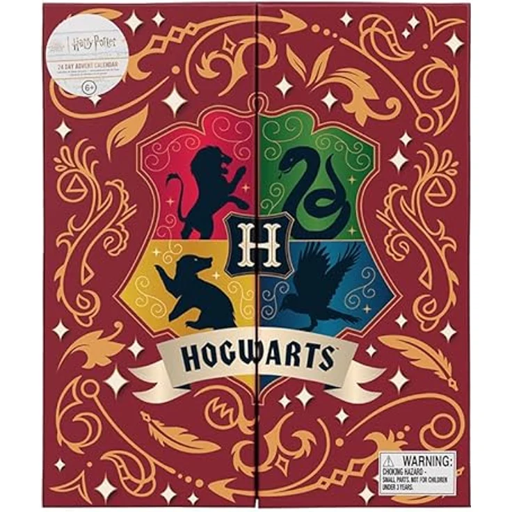 Paladone Harry Potter Hogwarts 24-Tage-Premium-Adventskalender – offiziell lizenzierte Weihnachtsgeschenke & saisonale Dekoration, magische Sammlerstücke, inklusive Harry-Potter-Symbollicht - Plastikfreie Verpackung – Bild 5