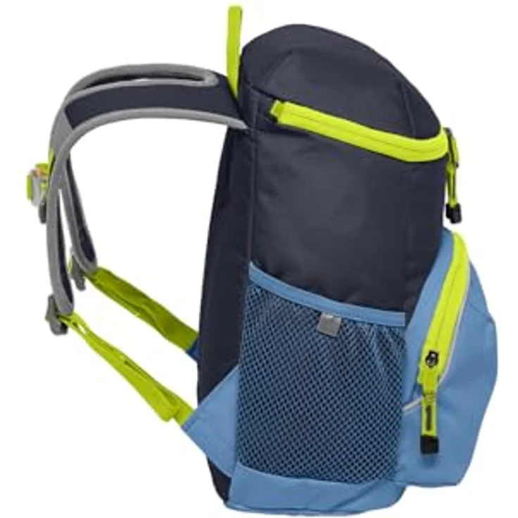 Jack Wolfskin Erlebnis Kinderrucksack 33 cm, Kindergartenrucksack in Nachtblau, 100% Polyester, 28.5 x 18.5 x 33 cm – Bild 4