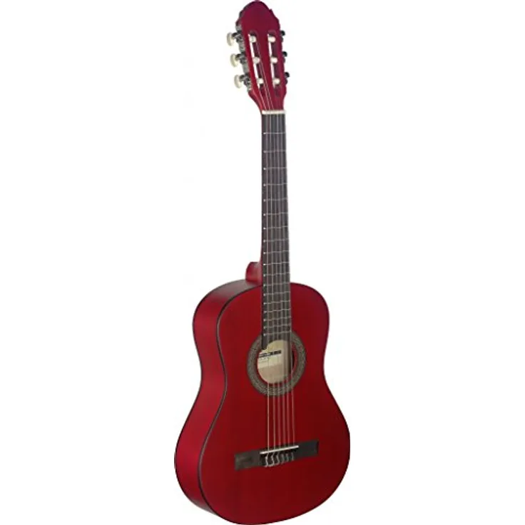 Stagg C410 1/2 Größe Name Klassische Gitarre – Schwarz 1/2 rot