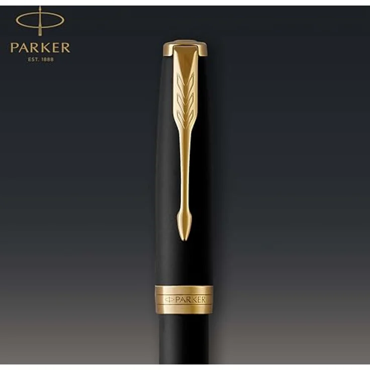 Parker Pen Sonnet, Schreibstift mit elegantem Design in Gold und Schwarz – Bild 5