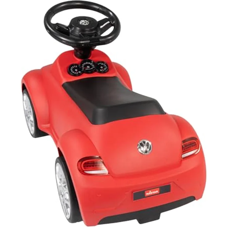 Lemodo Rutschauto Beetle, stabiles Babyrutscher Kinderfahrzeug mit Kippschutz, geeignet für Kleinkinder ab 18 Monaten, rot – Bild 5