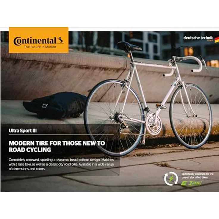 Continental Ultra Sport III - Faltreifen - 700x23C Zoll - Schwarz. – Bild 4