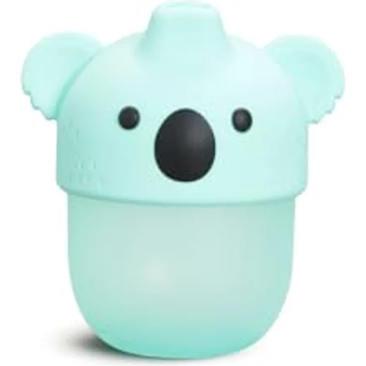 Munchkin 3D Koala Weichgriff-Auslaufsicherer Trinklernbecher, BPA-frei, für Kleinkinder ab 9 Monaten, 236 ml, zahnfleischfreundliches Silikondesig