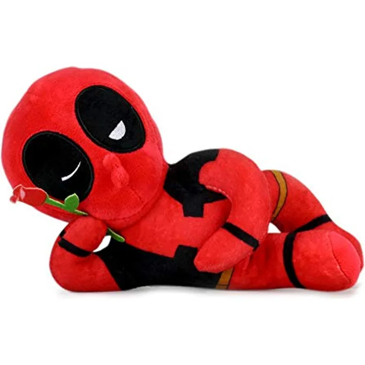 KIDROBOT Plüschtier Deadpool Provocateur, 20 cm, rot-schwarz