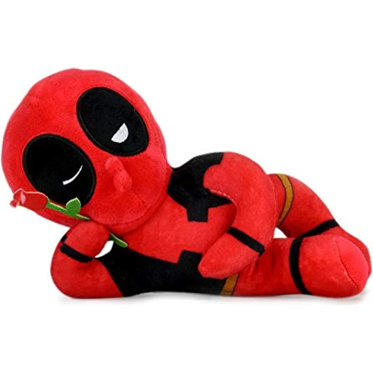 KIDROBOT Plüschtier Deadpool Provocateur, 20 cm, rot-schwarz – Bild 1