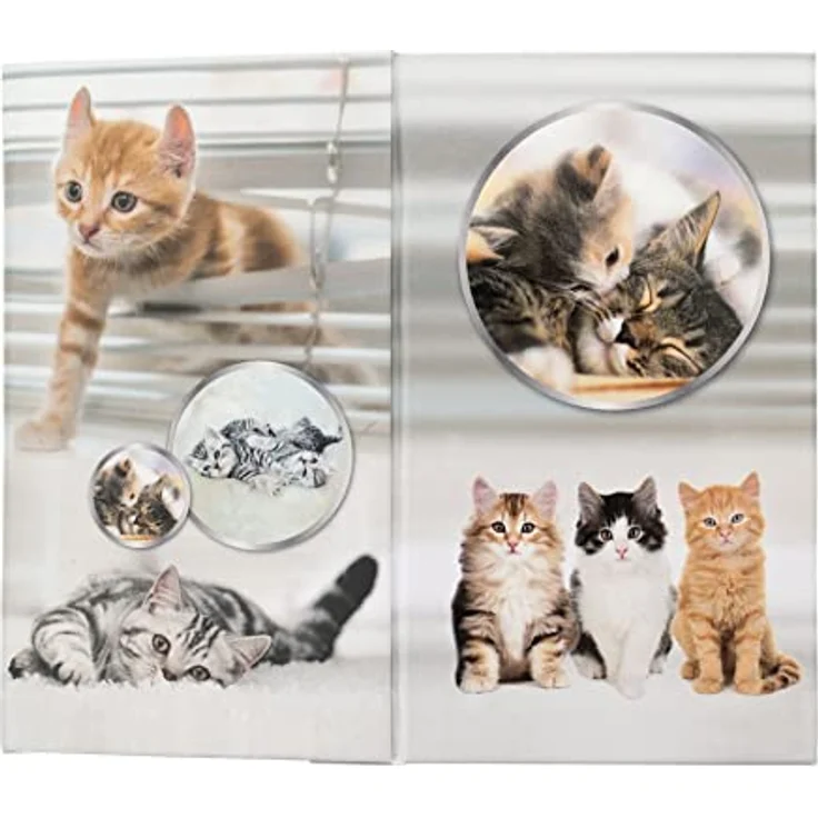 HERMA Stiftehalter Katzen, stabiler Federmäppchen aus Karton, faltbar, 8,0 x 8,0 x 13,5 cm – Bild 4