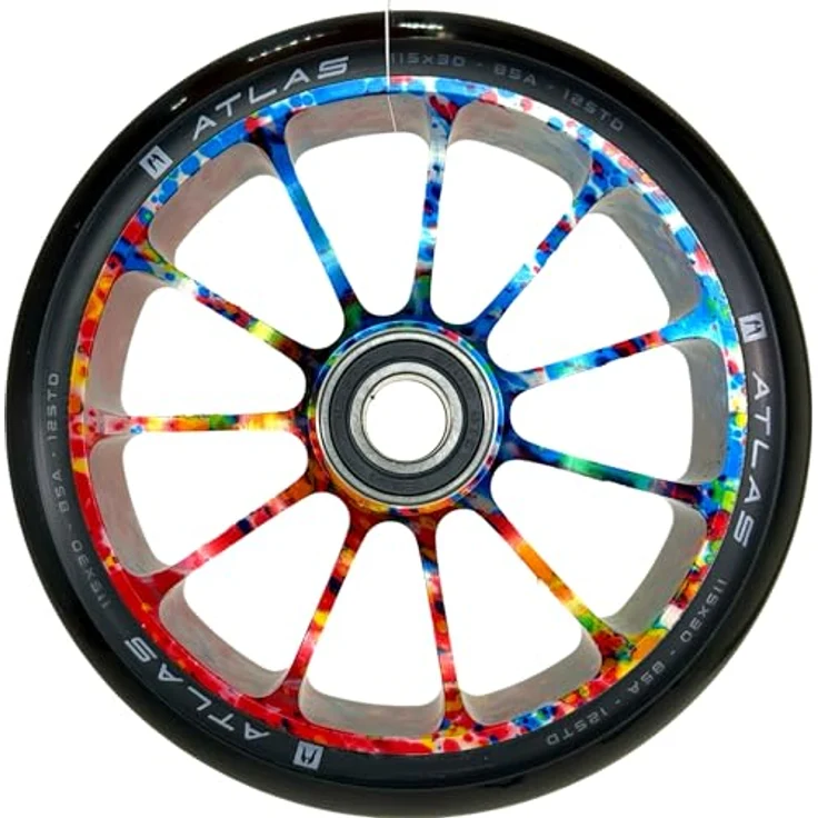 Ethic DTC Atlas Stunt-Scooter Rolle, 115mm x 30mm, 12mm Achse, Nebula Farbe – Bild 3