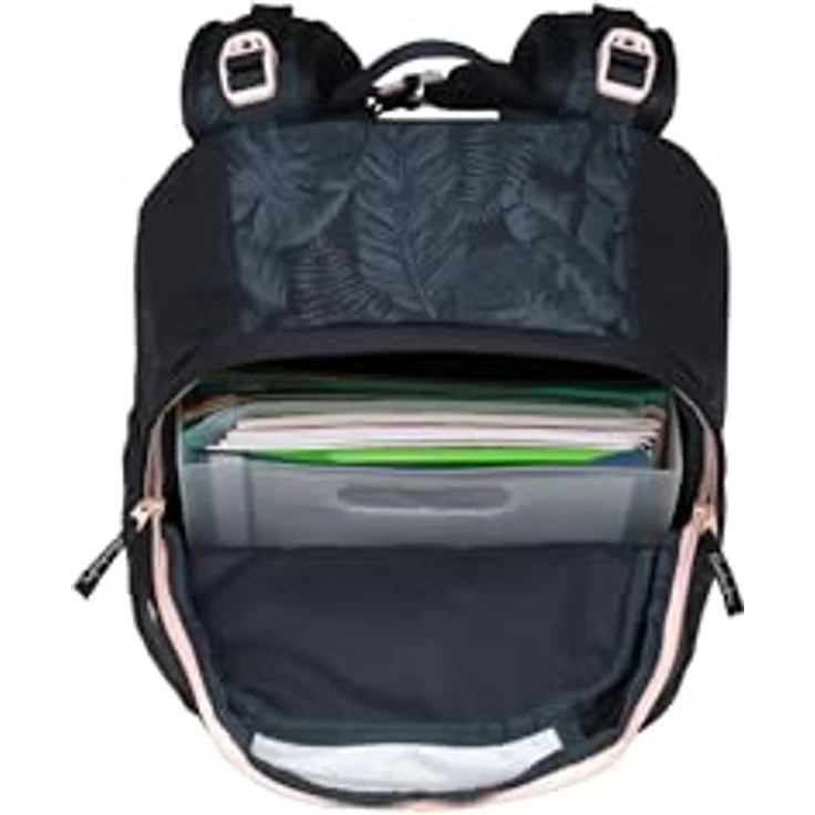 Satch air Schulranzen, gepolstert, 26L Stauraum, standfest, mit Laptopfach, Midnight Jungle - Blau – Bild 5