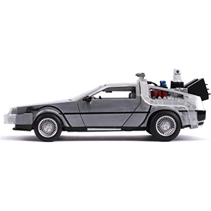 Jada Toys Back to The Future II Diecast Model 1/24 DeLorean Zeitmaschine, offiziell lizenziertes Fertigmodell – Bild 4