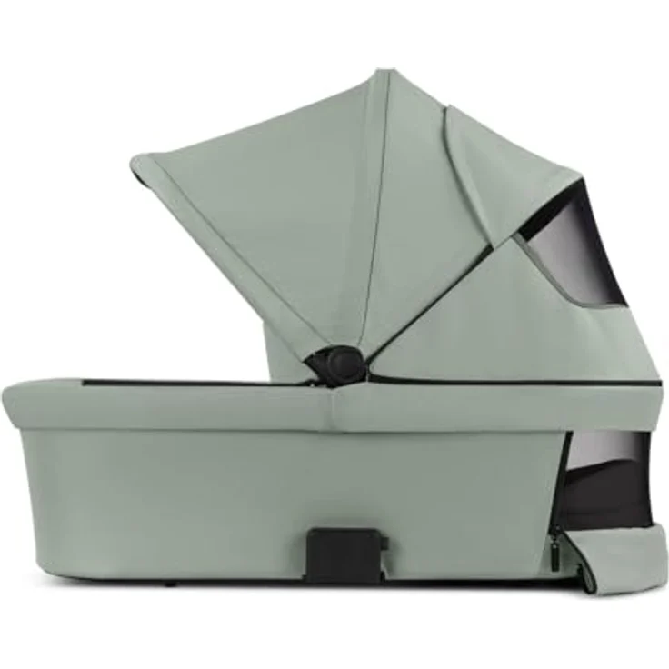 ABC Design Tragewanne für Neugeborene, faltbar mit CozyCloud Matratze und UV-Schutz 50+, passend für Zoom, Samba und Salsa Run, Pine – Bild 2