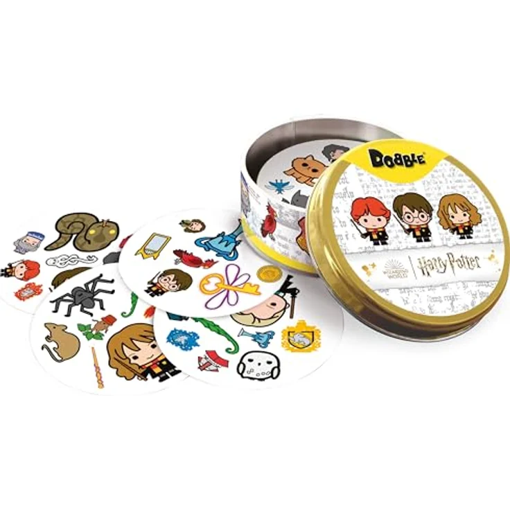 Zygomatic Dobble Harry Potter, Kartenspiel mit Eco Sleeve für Kinder, Französisch – Bild 8