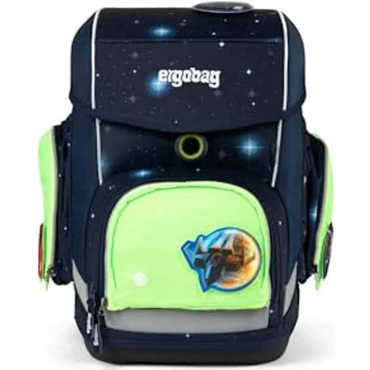 ergobag Fluo LED Zip-Set Grün – Bild 4