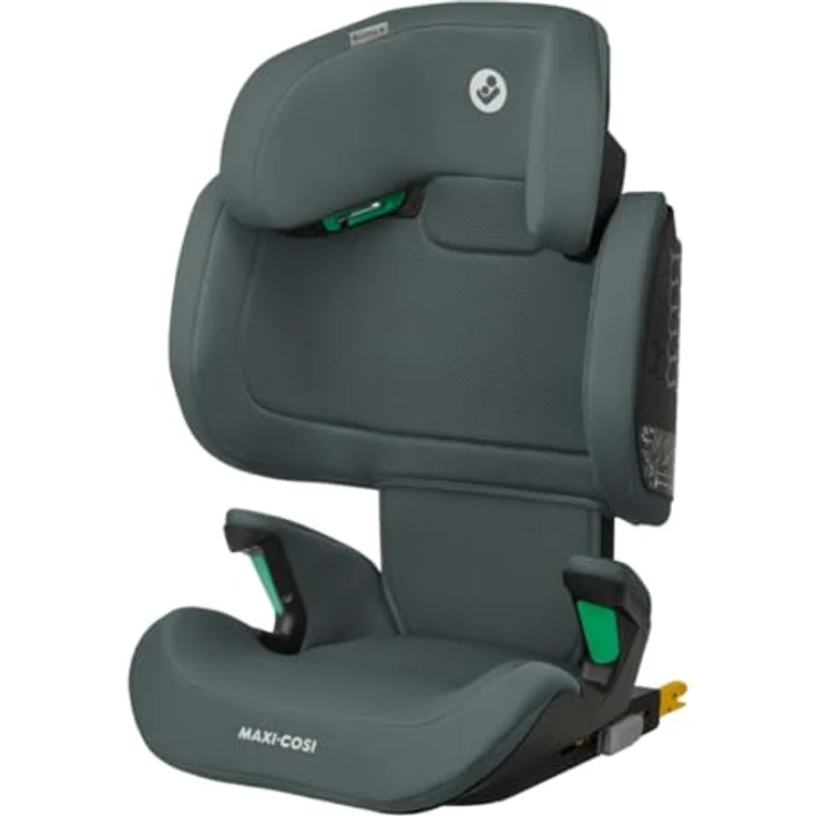 Maxi-Cosi RodiFix R i-Size, Sitzerhöhung mit hoherem Rücken, ISOFIX-Kindersitz, G-CELL Seitenaufprallschutz, verstellbare Höhe, ClimaFlow, Authentic Graphite – Bild 1