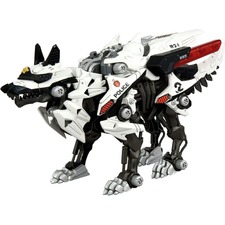 Takara Tomy Patlabor Hunter Wolf Second Model, Bauspiel mit Zubehör und Displaystand, benötigt 1 x AAA-Batterien (nicht enthalten)