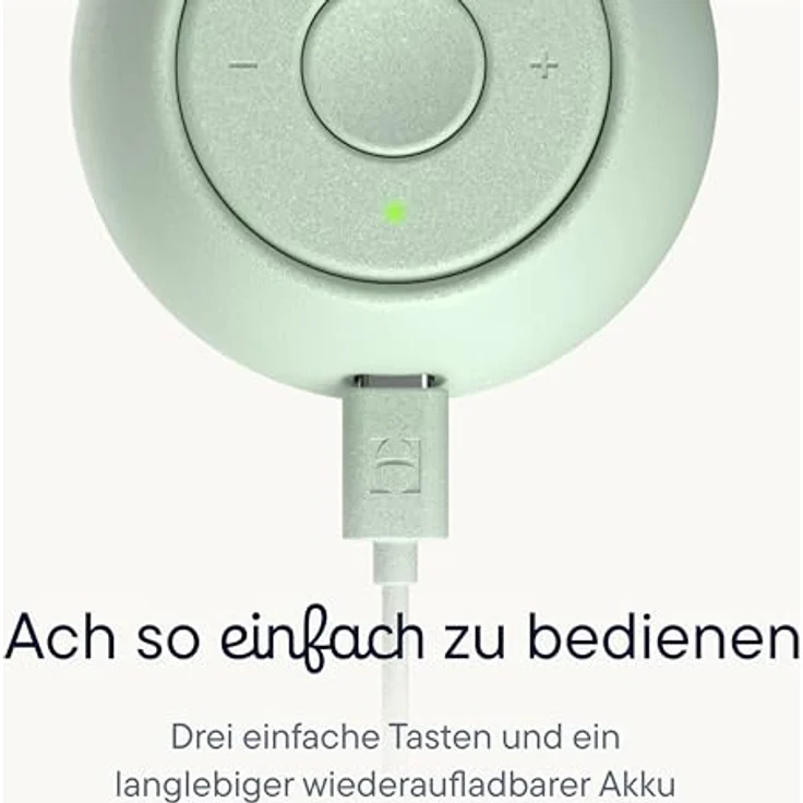 Hatch Go Tragbare Soundmaschine & Schlafhilfe für Babys, 10 Schlafsounds, wiederaufladbarer Akku, Mint – Bild 5