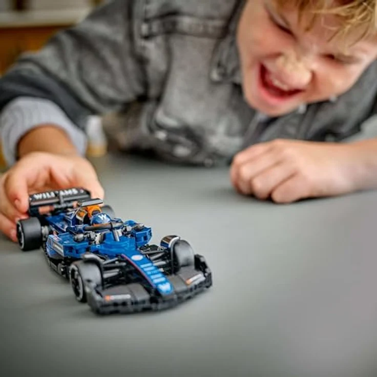LEGO Speed Champions Williams Racing FW46 F1 Rennauto, Modellauto mit F1 Minifigur und detailgetreuer Ausstattung, für Kinder ab 10 Jahren, Geschenkidee zum Vatertag - 77249 – Bild 3