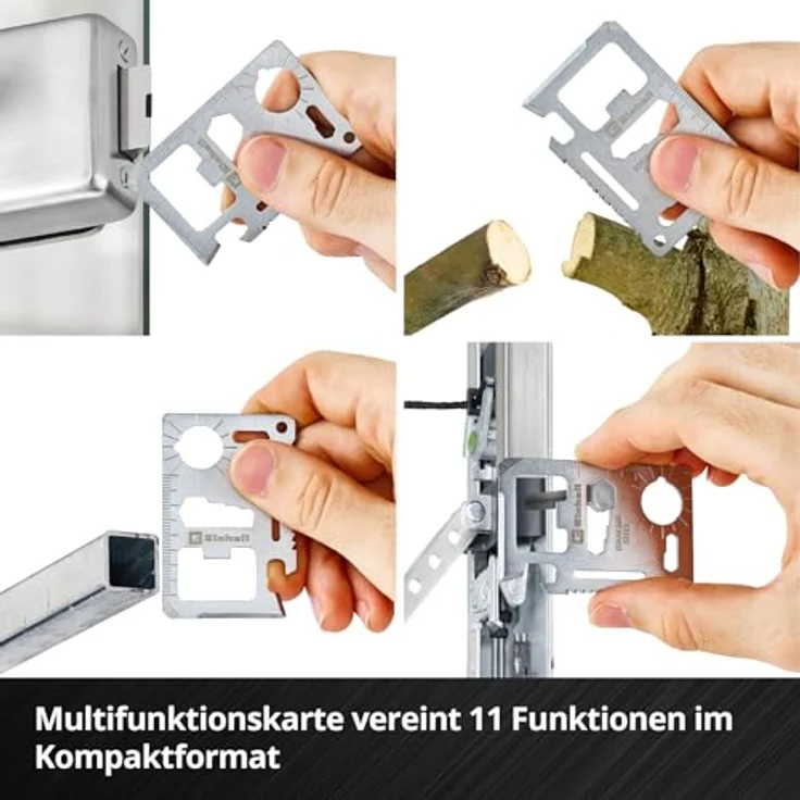 Einhell Werkzeug Adventskalender 2025, 24-teiliges Set mit Mini-Ratsche, Schraubendrehergriff und Zubehör in praktischer Werkzeugtasche mit Schaumstoffeinlage – Bild 7