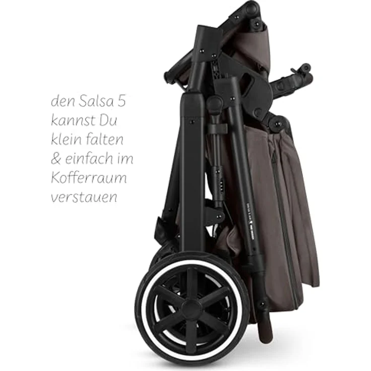 ABC Design Salsa 5 Air Teddy, 3in1 Kinderwagen mit Babywanne, Sportsitz und Babyschale, inklusive Zubehör, geeignet von Geburt bis 4 Jahre – Bild 9
