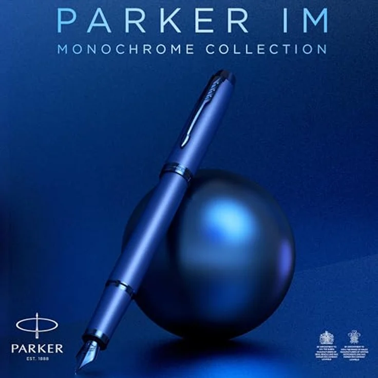 Parker Pen IM Monochrome, Kugelschreiber mit vollmetallischem Körper, schwarz und bronze – Bild 5