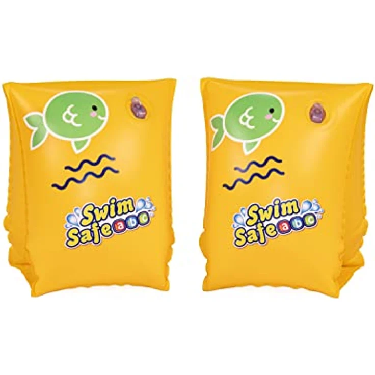 Bestway Swim Safe ABC Schwimmflügel Stufe C WonderSplash, 3-6 Jahre, 25 x 15 cm, Blau – Bild 3