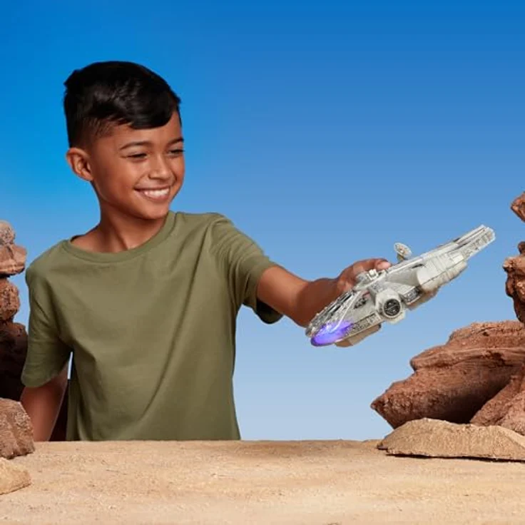 Star Wars Micro Vehicle & Figure Millennium Falcon – Bild 3