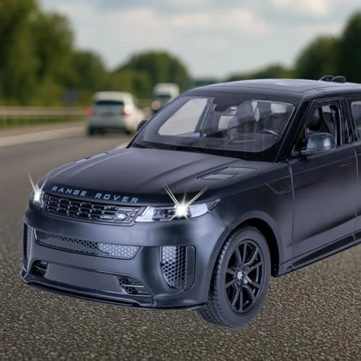Schwarz Kitchen Range Rover Sport SV 1:14, ferngesteuertes RC-Auto in Schwarz mit manueller Türöffnung und 2,4 GHz Frequenz – Bild 6