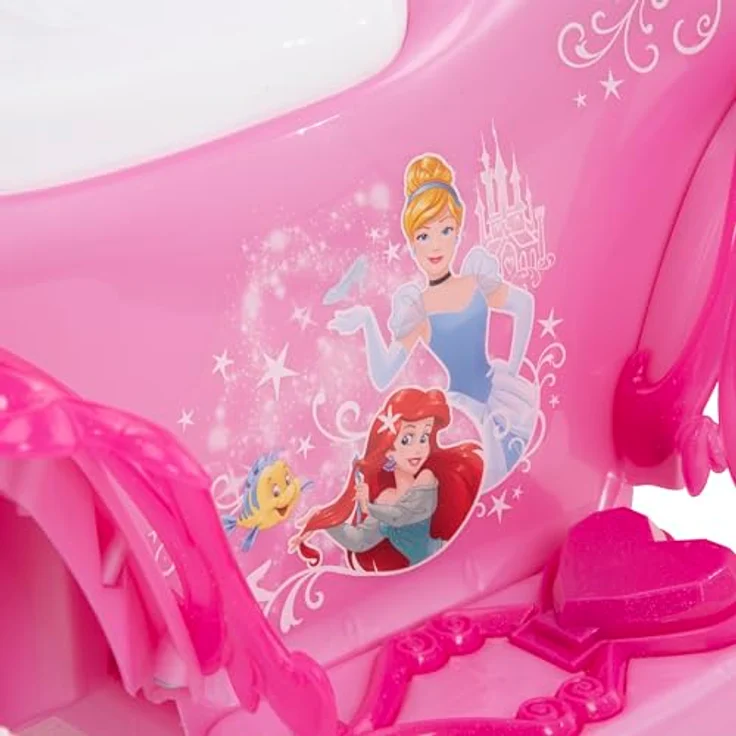 Huffy Disney Princess Luftbalsen Quad, 7.2V mit Seifenblasenfunktion und Disney-Princess-Design – Bild 7