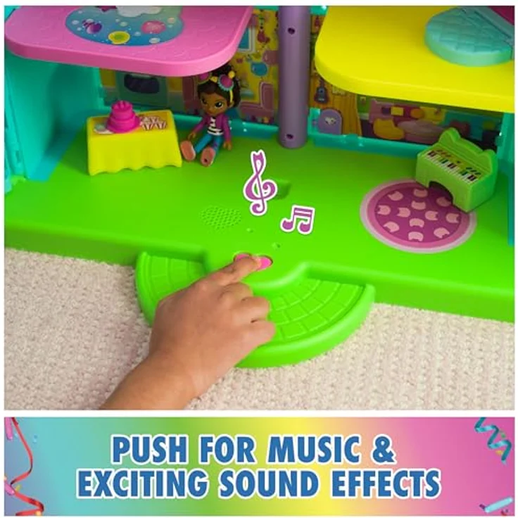 Spin Master Spielwelt Gabby's Dollhouse – Gabby's Purrfect Puppenhaus (Celebration) – Bild 8